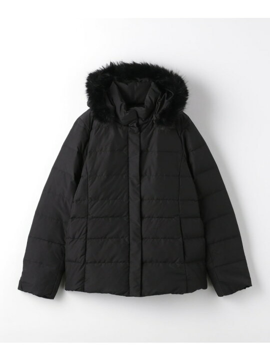 楽天市場】【SALE／20%OFF】フェイクファー フーデッド ショートダウン 