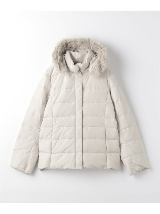 楽天市場】【SALE／20%OFF】フェイクファー フーデッド ショートダウン  