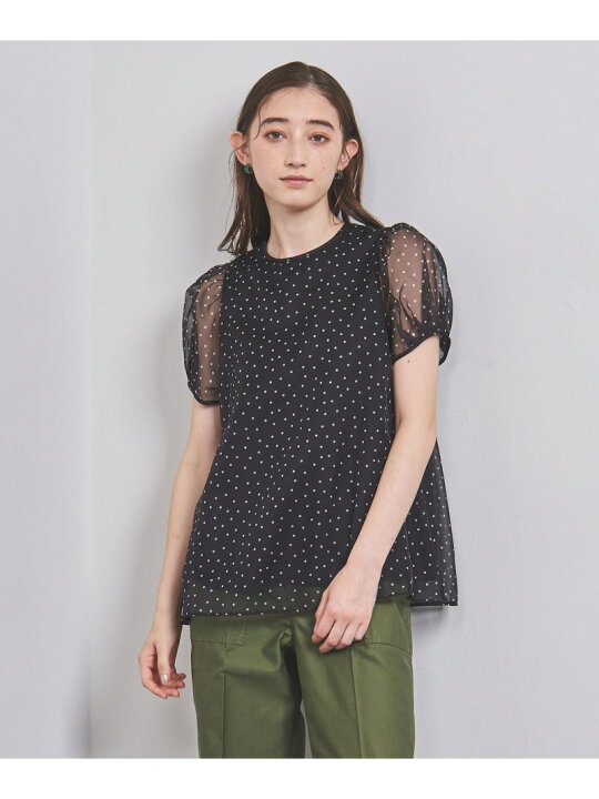 楽天市場】【SALE／60%OFF】オーガンジー ミニパフ ショートスリーブ 