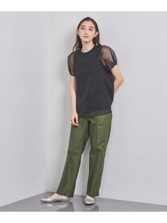 楽天市場】【SALE／60%OFF】オーガンジー ミニパフ ショートスリーブ 