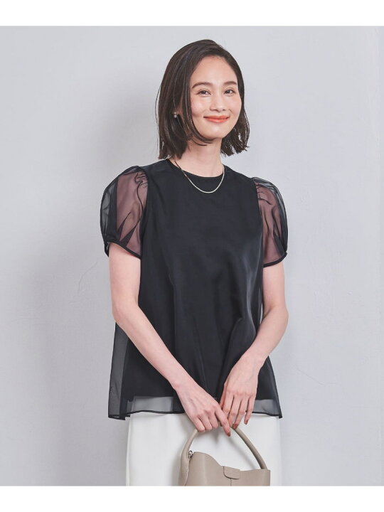 楽天市場】【SALE／60%OFF】オーガンジー ミニパフ ショートスリーブ 