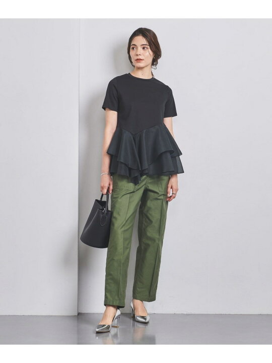 楽天市場】【SALE／60%OFF】イレギュラー ティアード コンビ Tシャツ 