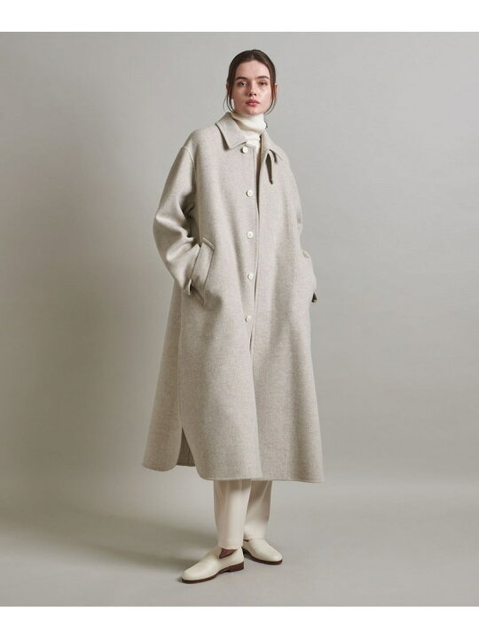 楽天市場】【SALE／50%OFF】＜LOEFF＞リバー ポンチョ ステンカラー 