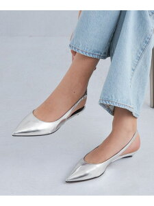 �ySALE�^60%OFF�z��ANGEL ALARCON���|�C���e�b�h �X�����O�o�b�N �p���v�X(�V���o�[) UNITED ARROWS green label relaxing ���i�C�e�b�h�A���[�Y �A�E�g���b�g �V���[�Y�E�C �p���v�X �V���o�[�yRBA_E�z�y����