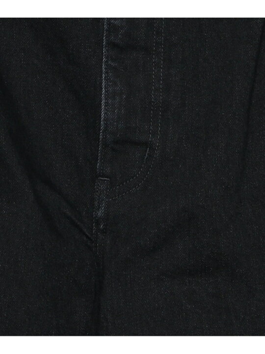 楽天市場】【SALE／70%OFF】＜H＞ブラックデニム 1プリーツ バギー 