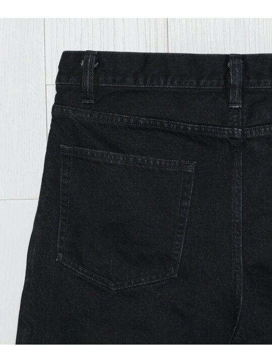 楽天市場】【SALE／70%OFF】＜H＞ブラックデニム 1プリーツ バギー 