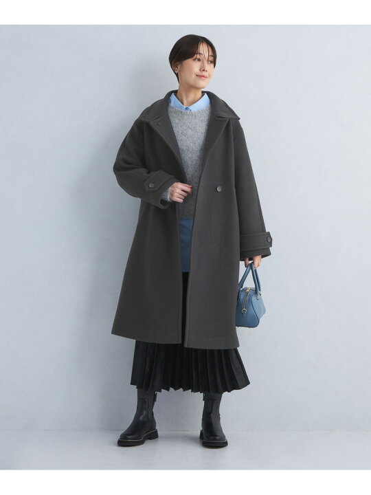 楽天市場】【SALE／50%OFF】SENTDALE WOOL スタンドカラー ロング 