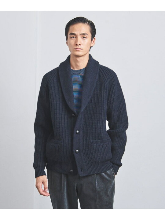 楽天市場】【SALE／70%OFF】ウールカシミヤ アゼ ショールカーディガン 