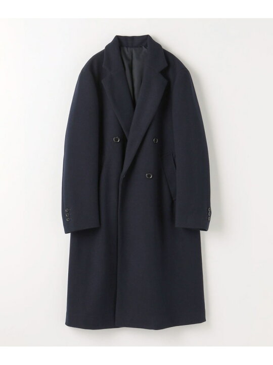 楽天市場】【SALE／50%OFF】ニット メルトン ダブルチェスターコート 