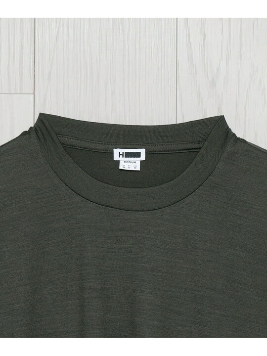 楽天市場】【SALE／30%OFF】＜H＞HYBRID WOOL CREW NECK T-SHIRT/T 