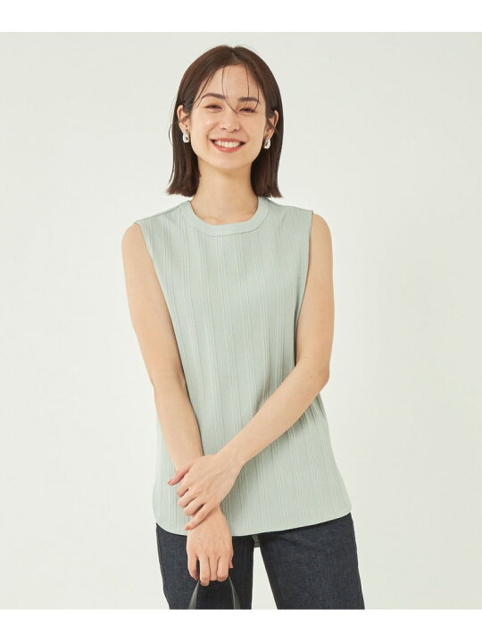 楽天市場】【SALE／40%OFF】＜1_OF_MINE＞ GIZA テレコ ノースリーブ  