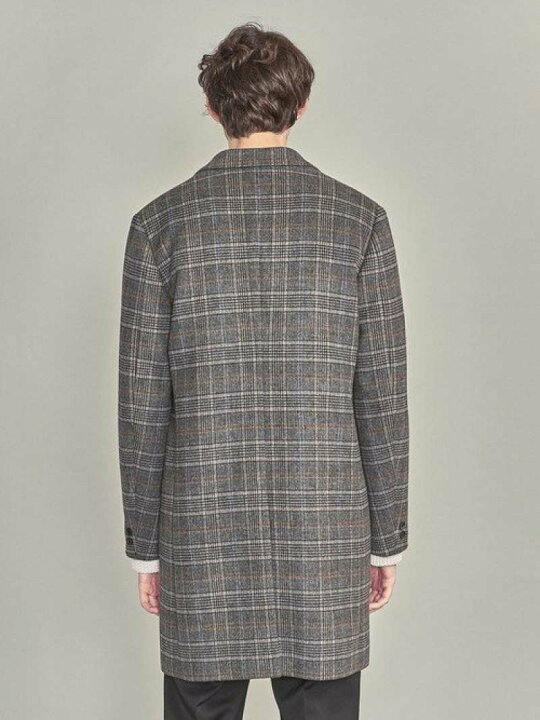 楽天市場】【SALE／50%OFF】BY チェック メルトン チェスターコート 