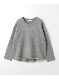 【SALE／30%OFF】ブランケットステッチ クルーネックニット＜A DAY IN THE LIFE＞ a day in the life ユナイテッドアローズ アウトレット トップス ニット グレー ブラック ホワイト イエロー ブルー【RBA_E】【送料無料】[Rakuten Fashion]