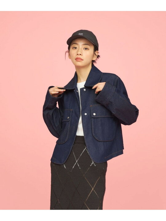 楽天市場】【SALE／50%OFF】＜CITEN＞デニム クロップド ジャケット 