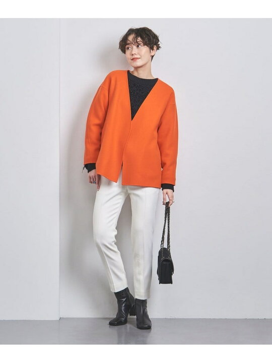 楽天市場】【SALE／80%OFF】Vネック リバー ショートコート UNITED 