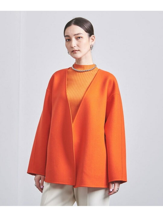 楽天市場】【SALE／80%OFF】Vネック リバー ショートコート UNITED 