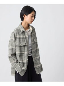 �ySALE�^50%OFF�z��CITEN���l���`�F�b�N�V���c CITEN ���i�C�e�b�h�A���[�Y �A�E�g���b�g �g�b�v�X �V���c�E�u���E�X �u���E�� �O���[�yRBA_E�z[Rakuten Fashion]