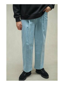 【SALE／60%OFF】＜monkey time＞ CORDUROY 1P WIDE PANTS/パンツ BEAUTY&YOUTH UNITED ARROWS ユナイテッドアローズ アウトレット パンツ その他のパンツ ブルー ブラック【RBA_E】【送料無料】[Rakuten Fashion]