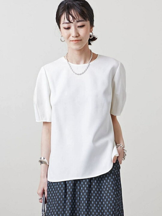 楽天市場】【SALE／70%OFF】UBC バルーン ショートスリーブ ブラウス 