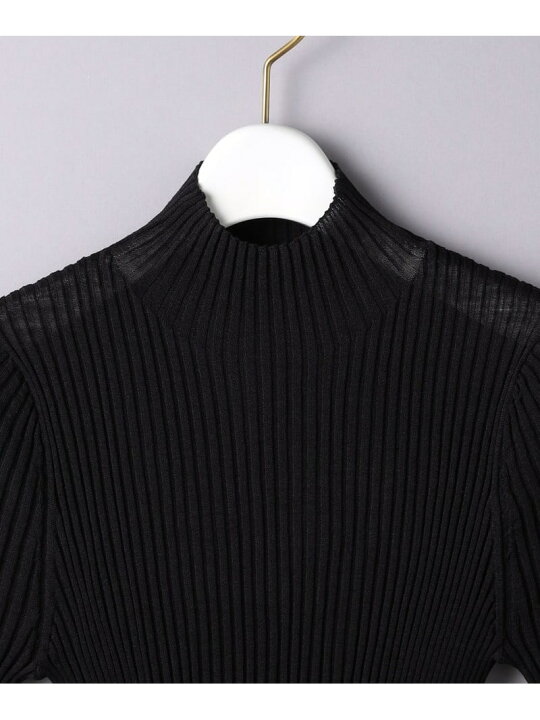 楽天市場】【SALE／80%OFF】W/SI シアー リブ ハイネック ニット 