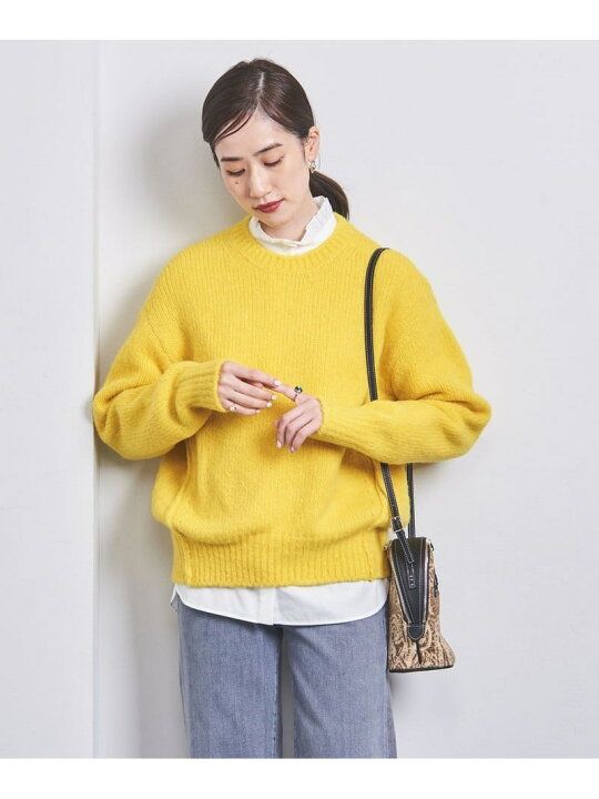 楽天市場】【SALE／50%OFF】フラッフィー クルーネック ニット UNITED 