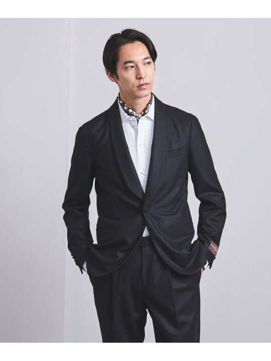 楽天市場】【SALE／50%OFF】ブラック ライトフランネル ショールカラー 