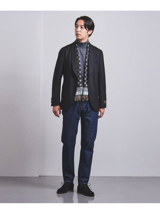 楽天市場】【SALE／80%OFF】ブラック ライトフランネル ショールカラー 