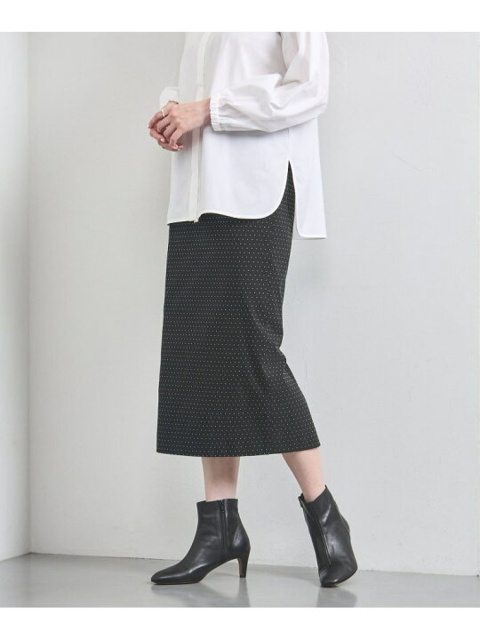 楽天市場】【SALE／70%OFF】ドット ジャガード タイトスカート UNITED