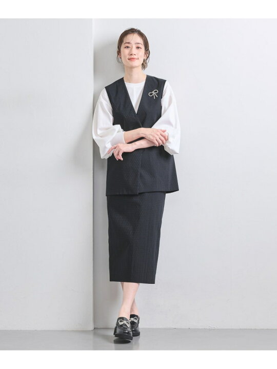 楽天市場】【SALE／30%OFF】ドット ジャガード タイトスカート UNITED  