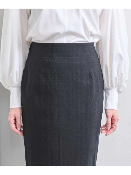 楽天市場】【SALE／30%OFF】ドット ジャガード タイトスカート UNITED  