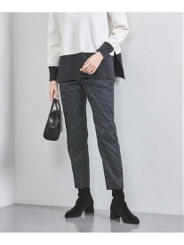 【SALE／80%OFF】ドット ラメ ジャガード スリム パンツ UNITED ARROWS ユナイテッドアローズ アウトレット パンツ その他のパンツ ピンク ネイビー ホワイト【RBA_E】【送料無料】[Rakuten Fashion]