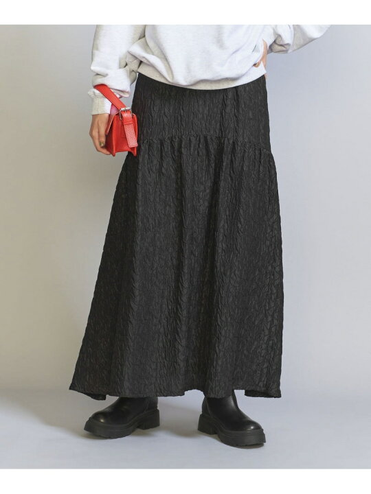 楽天市場】【SALE／50%OFF】ジャカード ギャザー フレアスカート 