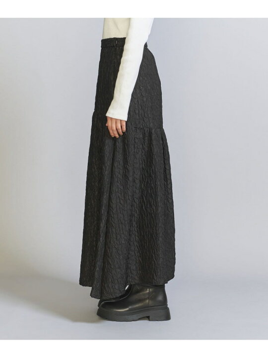 楽天市場】【SALE／70%OFF】ジャカード ギャザー フレアスカート 