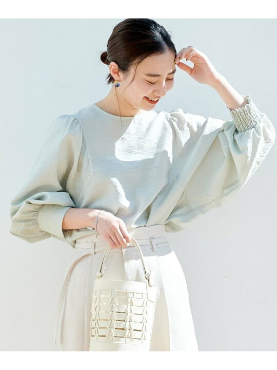 楽天市場】【SALE／30%OFF】ウエッジ スリーブ プルオーバー ブラウス 