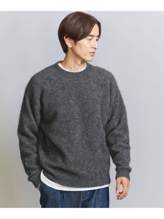 楽天市場】【SALE／80%OFF】モヘヤ シャギー クルーネック ニット 