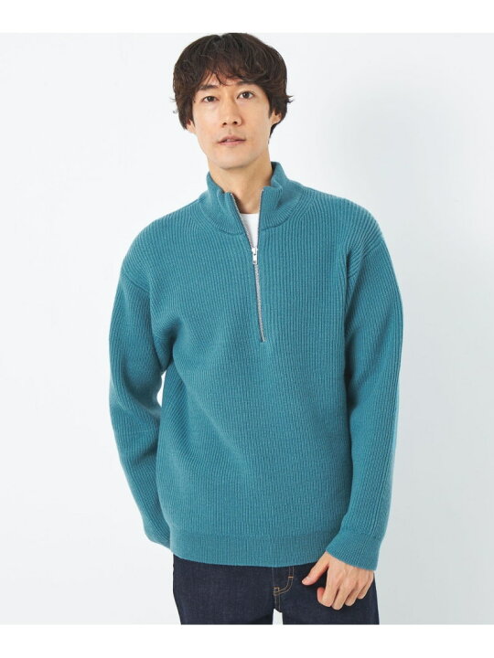 楽天市場】【SALE／70%OFF】ANDEAN/WO ハーフジップ ニット UNITED 