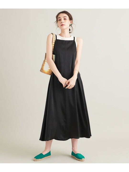 楽天市場】【SALE／70%OFF】バックVカット キャミワンピース 