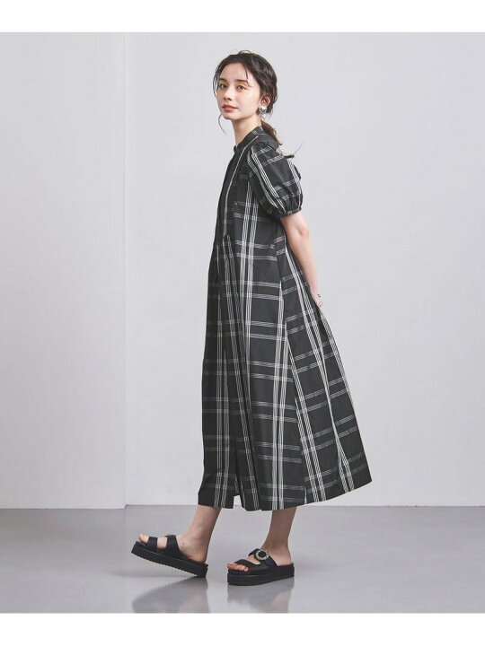 楽天市場】【SALE／50%OFF】タフタ ピンタック ワンピース UNITED  