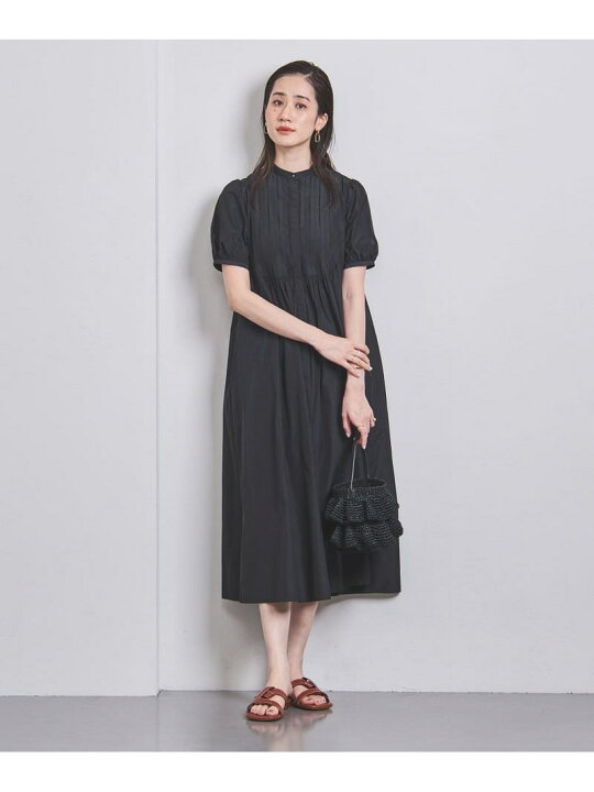 楽天市場】【SALE／50%OFF】タフタ ピンタック ワンピース UNITED 
