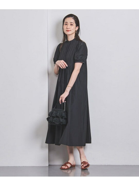 楽天市場】【SALE／50%OFF】タフタ ピンタック ワンピース UNITED  