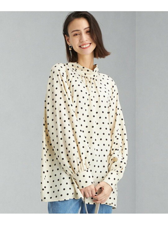 楽天市場】【SALE／30%OFF】2WAY ドット ボウタイ ブラウス UNITED 