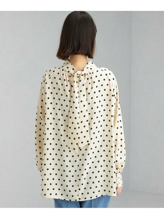 楽天市場】【SALE／30%OFF】2WAY ドット ボウタイ ブラウス UNITED 