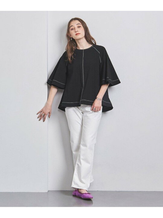 楽天市場】【SALE／30%OFF】ステッチ フレアスリーブ ブラウス UNITED 