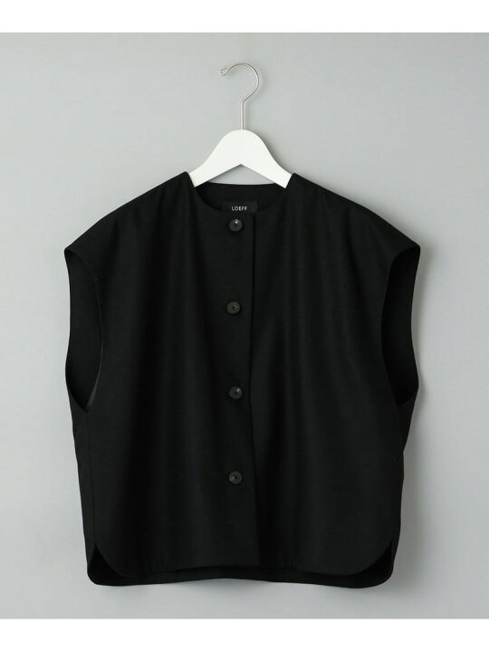 楽天市場】【SALE／50%OFF】＜LOEFF＞ポプリン ラウンドネック ベスト 