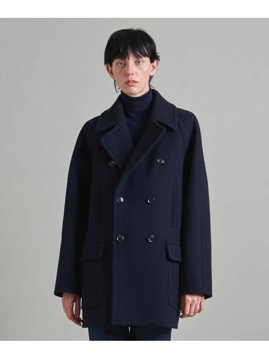 楽天市場】【SALE／60%OFF】＜LOEFF＞W/CA リバー Pコート UNISEX 