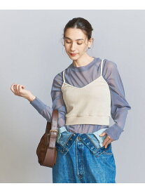 【SALE／80%OFF】コーデュロイライク キャミソール BEAUTY&YOUTH UNITED ARROWS ユナイテッドアローズ アウトレット トップス キャミソール ブラック ホワイト【RBA_E】[Rakuten Fashion]