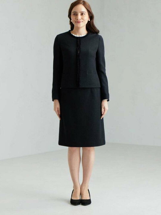 楽天市場】【SALE／81%OFF】D フリンジ ノーカラー ジャケット  