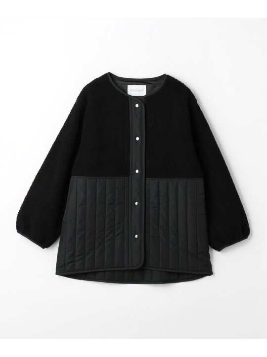 楽天市場】【SALE／60%OFF】ボア*キルト ミドルコート ＜A DAY IN THE 