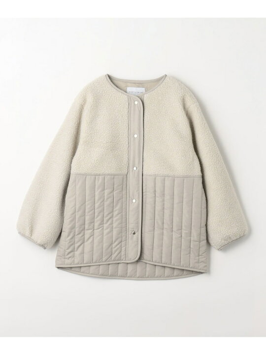 楽天市場】【SALE／60%OFF】ボア*キルト ミドルコート ＜A DAY IN THE 