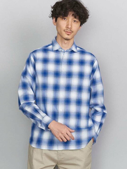楽天市場 Sale 81 Off By ブルーチェック シャツ Beauty Youth United Arrows ユナイテッドアローズ アウトレット シャツ ブラウス 長袖シャツ Rba E Rakuten Fashion United Arrows Ltd Outlet